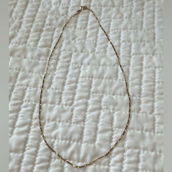 14k Figaro Necklace